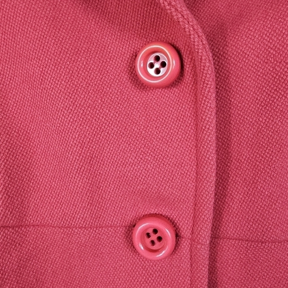 J. Crew Coral Pea Coat - Picture 4 of 11